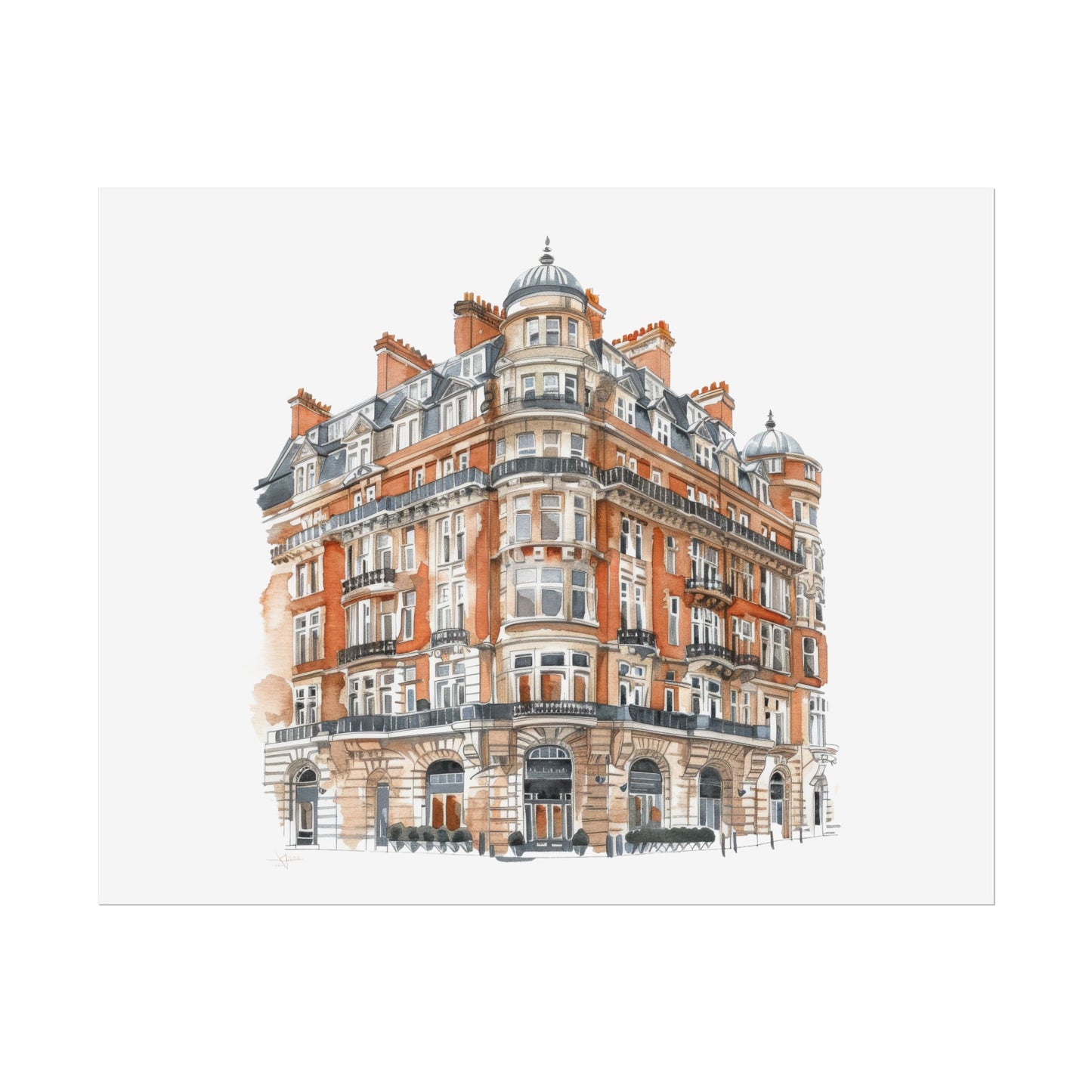 Elegant Architectural Rolled Posters, Art Prints for Home Decor, Gift for Housewarming, Wall Art for Living Room, Unique Art Decor