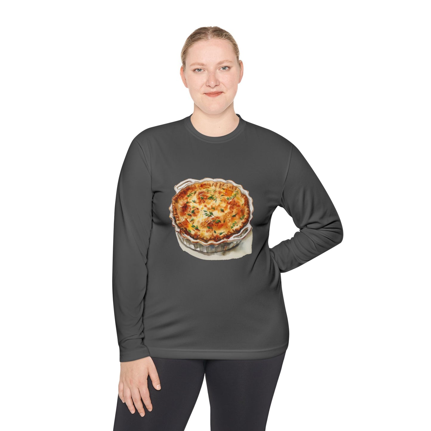 Unisex Lightweight Long Sleeve Tee - A Feast Fit for Royalty - British Royal Cuisine