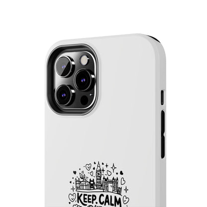 Keep Calm London Vibes Phone Case | Tough Protection for London Lovers