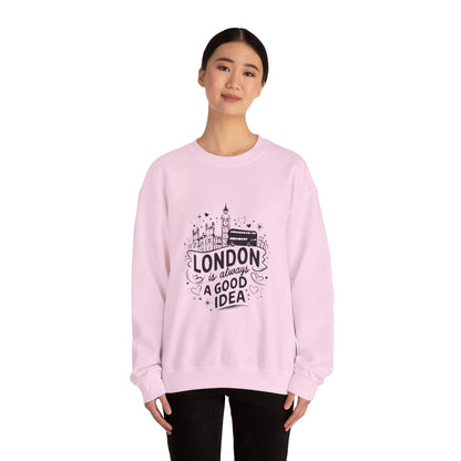 Unisex Heavy Blend™ Crewneck Sweatshirt - London is always a Good Idea