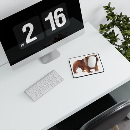 Gaming Mouse Pad with Bulldog Design | Non-Slip Surface, Gamer Gift, Cute Pet Accessory, Office Decor, Gaming Accessories