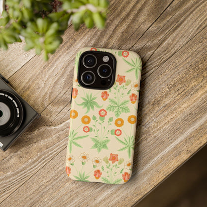 Floral Tough Cases | Stylish Phone Cover, Durable Protective Case, Gift for Her, Spring Accessories, Nature Lover