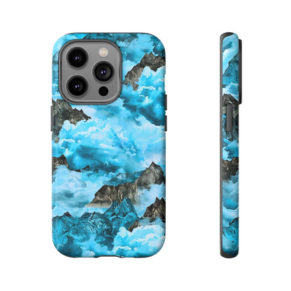 Mountain Wave Phone Case - Adventure Gear, Outdoor Gifts, Stylish Cases, Trendy Accessories, Nature Lovers