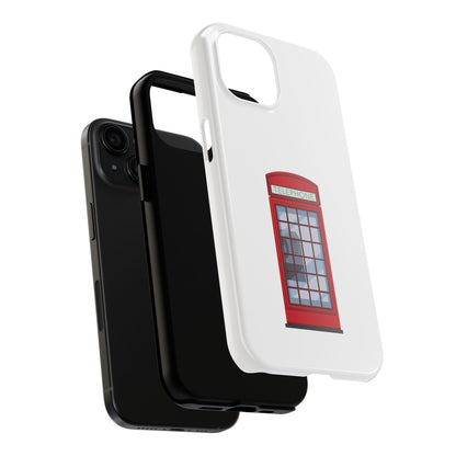 Stylish Phone Case with Vintage Telephone Design