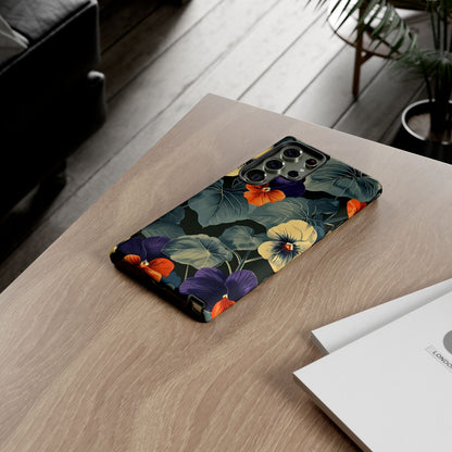 Tough Cases Floral iPhone Case, Tough Phone Cover, Stylish Floral Design, Gift for Her, Summer Vibe, Durable Protective Case