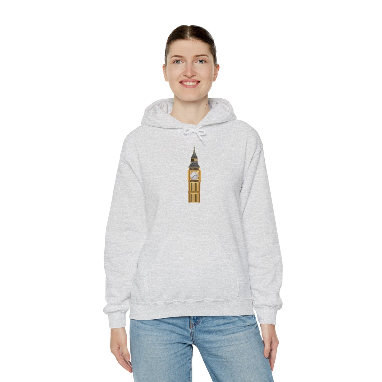 Unisex Heavy Blend™ Hooded Sweatshirt - Historic Hand - The UK’s Clock Tower
