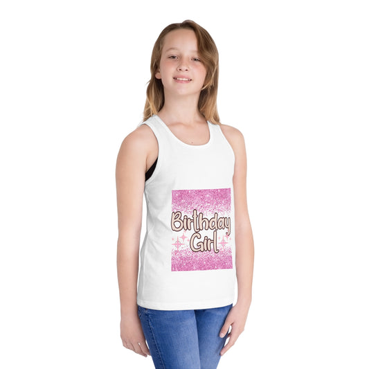 Birthday Girl Jersey Tank Top