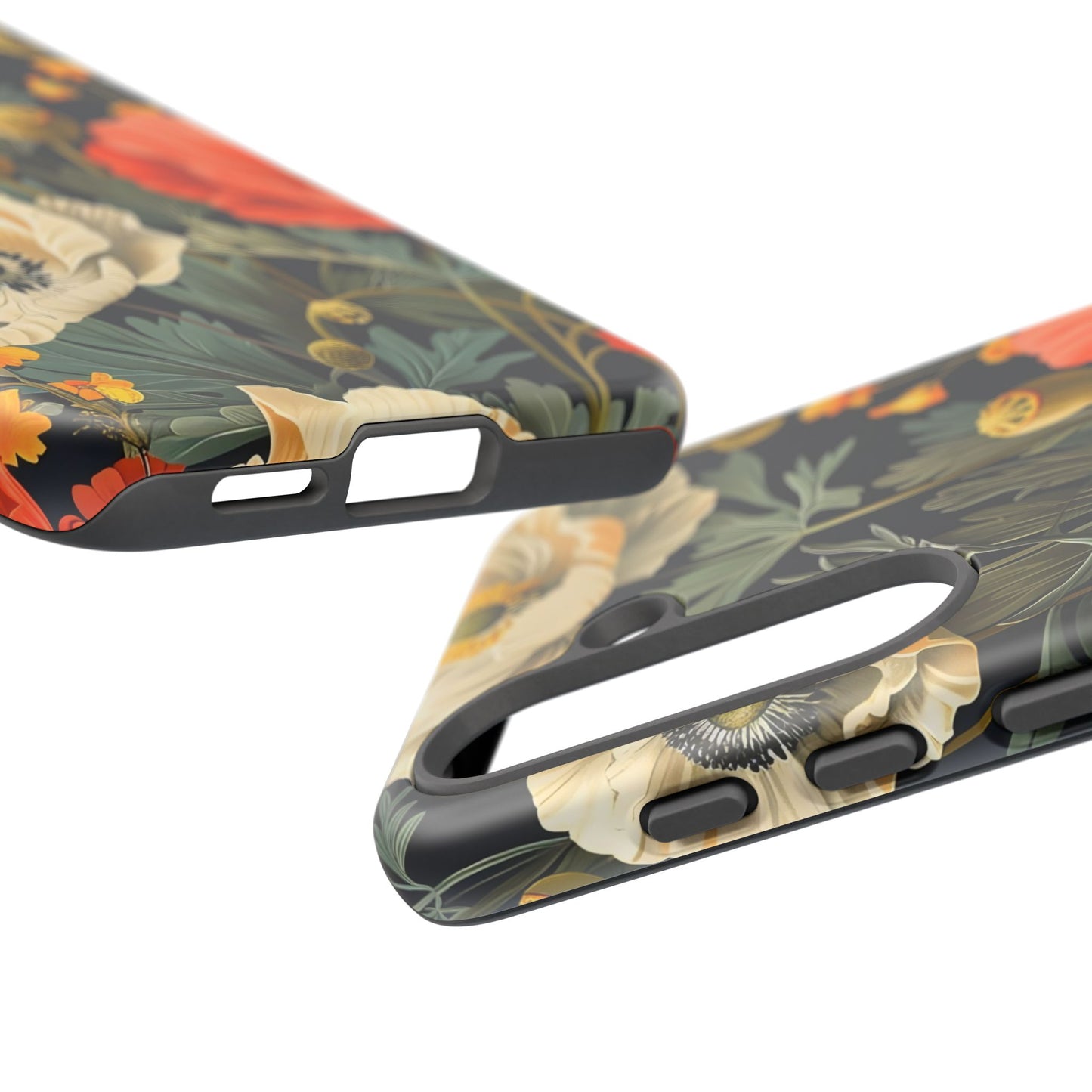 Floral Phone Case - Tough Cases with Vibrant Garden Design, Phone Accessory, Gift for Her, Spring Style, Nature Lover