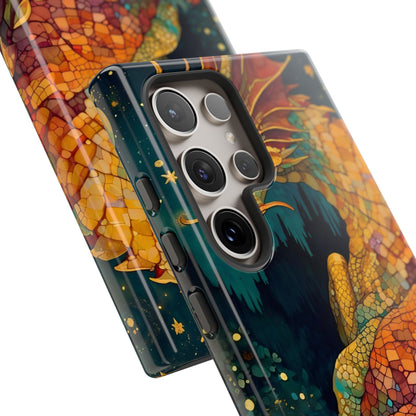 Dragon Art Phone Case, Tough Phone Cover, Fantasy Gift, Unique Mobile Accessory, Dragon Lover Gift, Stylish Protection