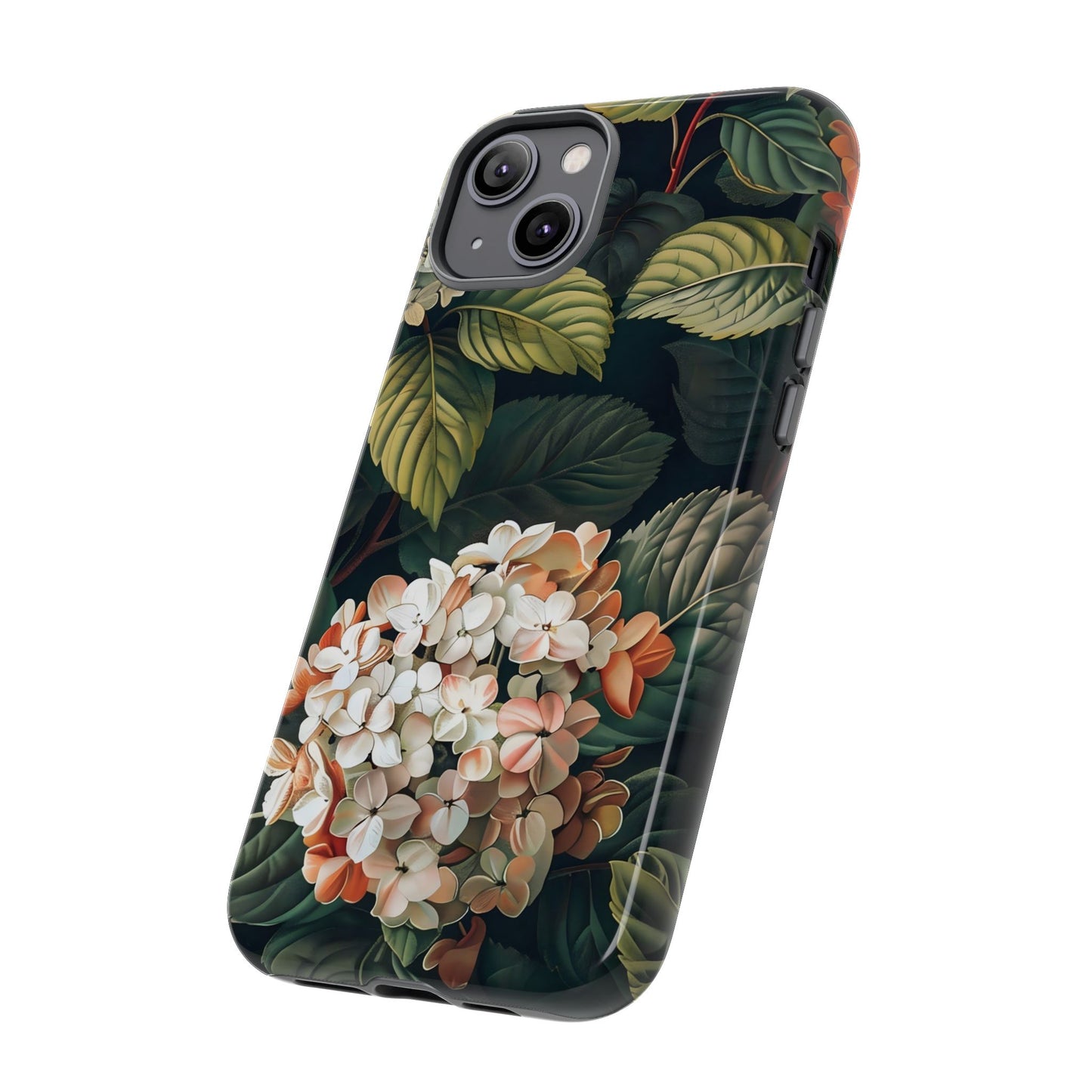 Floral Phone Case - Tough Cases, Nature Lover Gift, Floral Design, Botanical Phone Cover, Stylish Cellphone Accessory, Mother's Day Gift