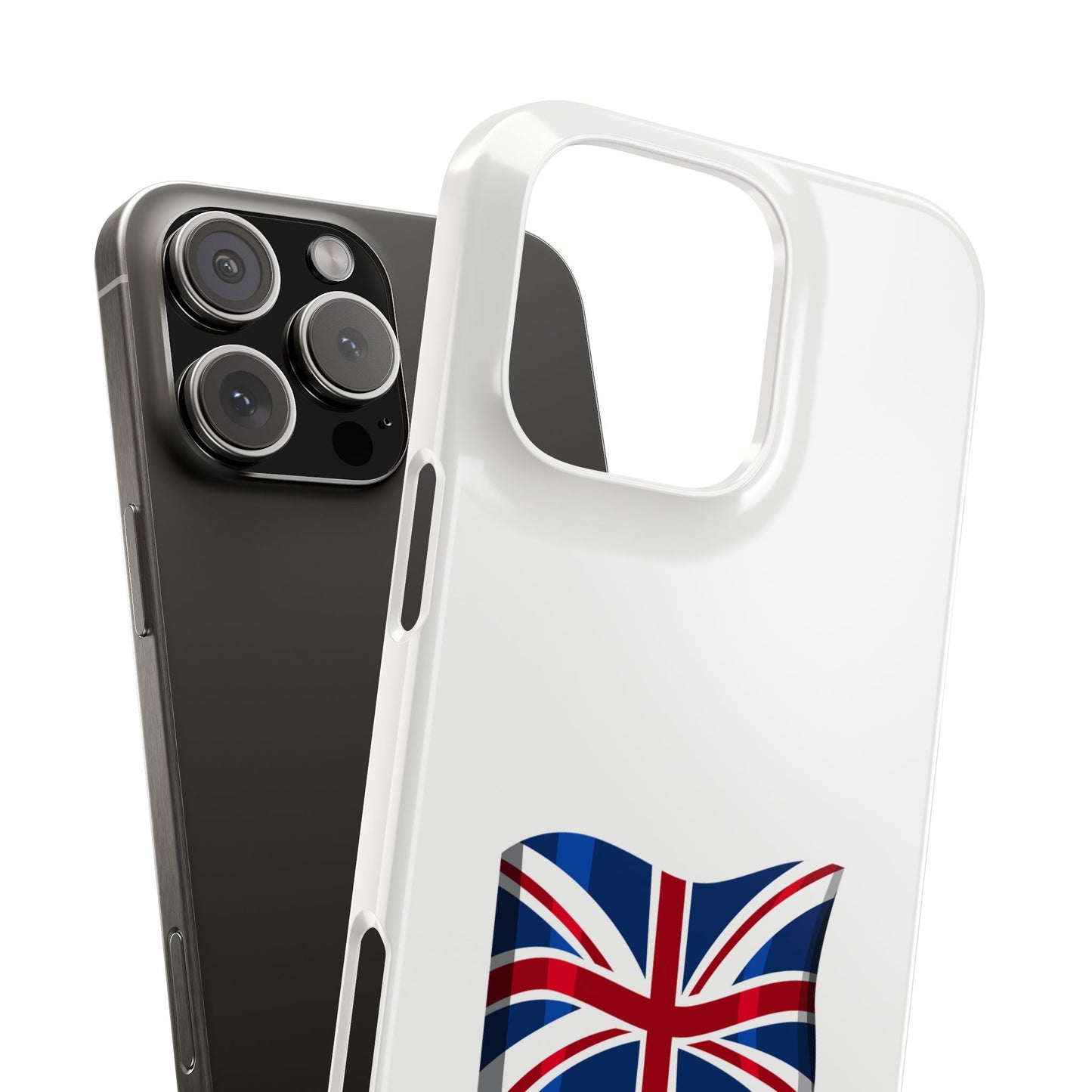 Union Jack Slim Phone Case - British Pride, Stylish Protection for Your Phone, Gift for Her, Travel Lover, Holiday Gift