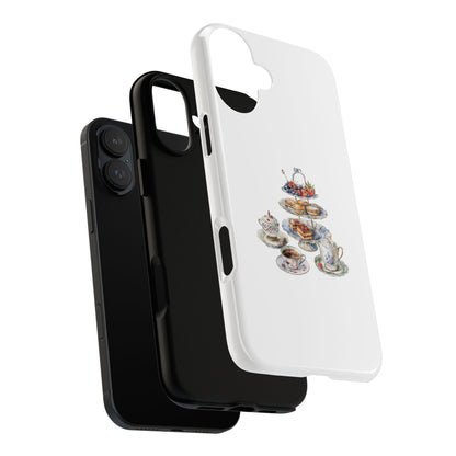 Chic Tea Party Phone Case - Stylish Tough Cases for Tea Lovers