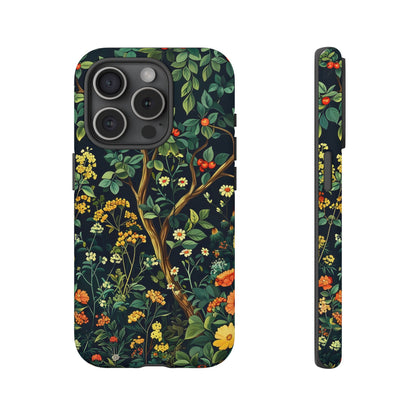Floral Phone Case - Tough Cases, Colorful Nature Design, Gift for Flower Lovers, Phone Accessory, Unique Cell Phone Cover