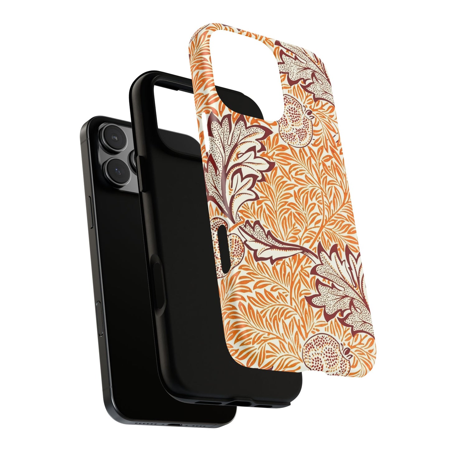 Stylish Phone Case, Tough Cases with Floral Design, Protective Cover, Gift for Her, Cute Phone Accessory