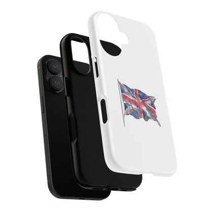 Union Jack Phone Case, Tough Cases for UK Patriotic Fans, Customizable Mobile Accessories, Gifts for All Occasions, Durable Phone Cover