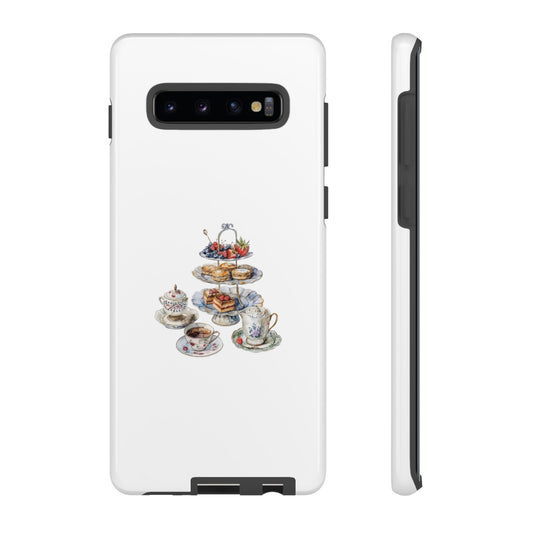 Chic Tea Party Phone Case - Stylish Tough Cases for Tea Lovers