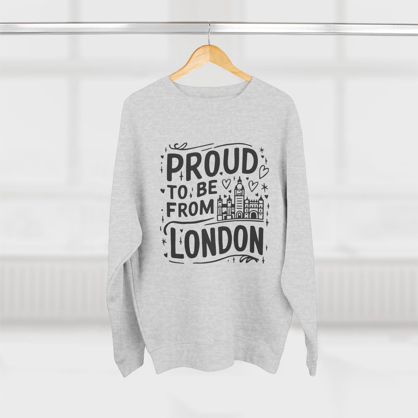 Unisex Crewneck Sweatshirt - Proud to be from London