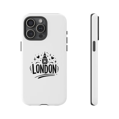 Stylish Phone Case for London Lovers, London Gift, Travel Accessory, Unique Smartphone Case, Cityscape Phone Cover