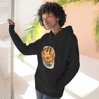Three-Panel Fleece Hoodie - From Palaces to Plates - British Royal Cuisine