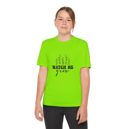 Youth Tee - "Watch Me Grow" Motivational Shirt