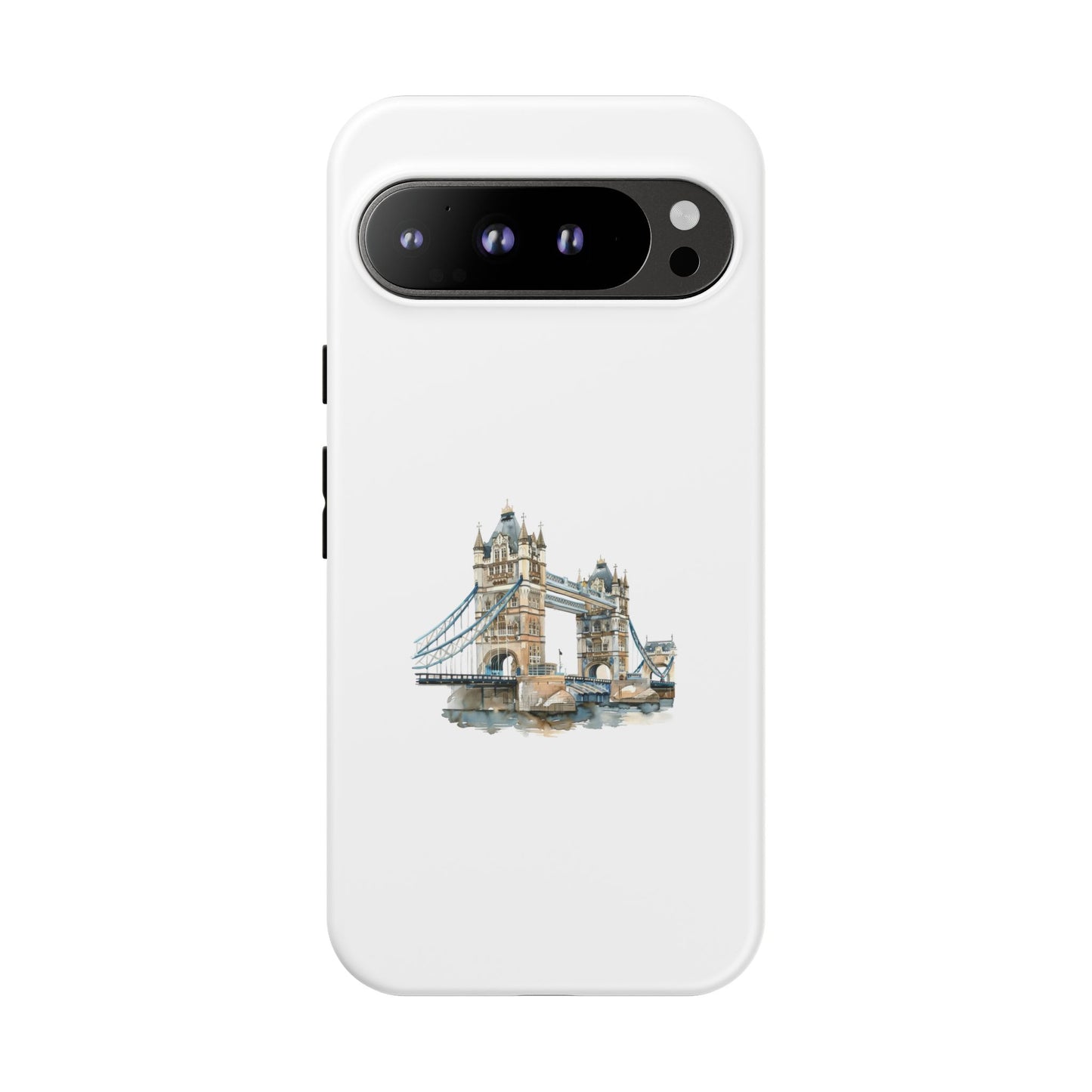 Watercolor London Bridge Phone Case - Tough and Stylish Protective Cover