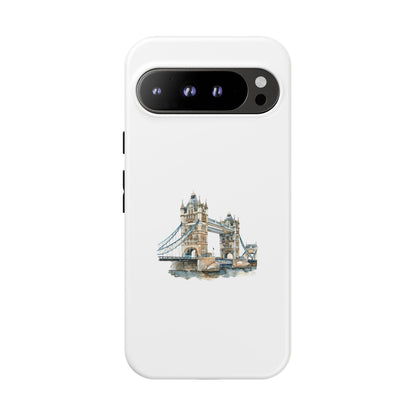 Watercolor London Bridge Phone Case - Tough and Stylish Protective Cover