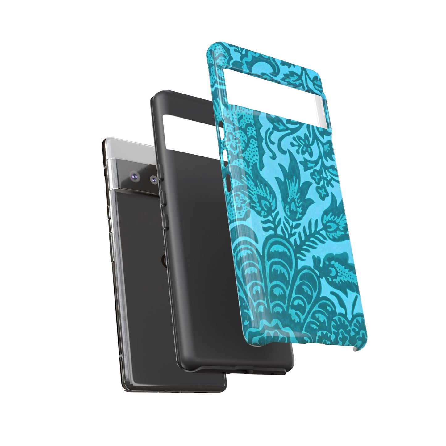 Bohemian Phone Case, Tough Floral Phone Cover, Artistic Phone Protector, Gift for Her, Unique Tech Accessories