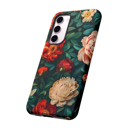 Floral Phone Case - Tough Cases, Vibrant Protection, Gift for Her, Cute Floral Design, Trendy Accessory, Perfect for Spring