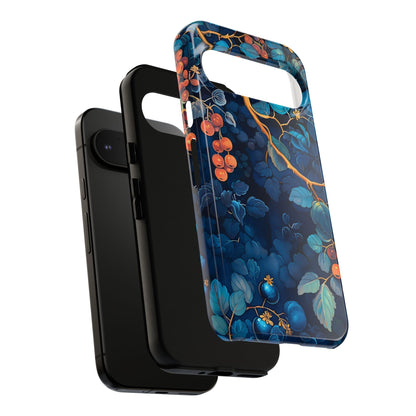 Artistic Phone Case with Floral Design, Tough Cases for iPhone, Nature-Inspired Accessory, Unique Gift for Her, Protective Cover