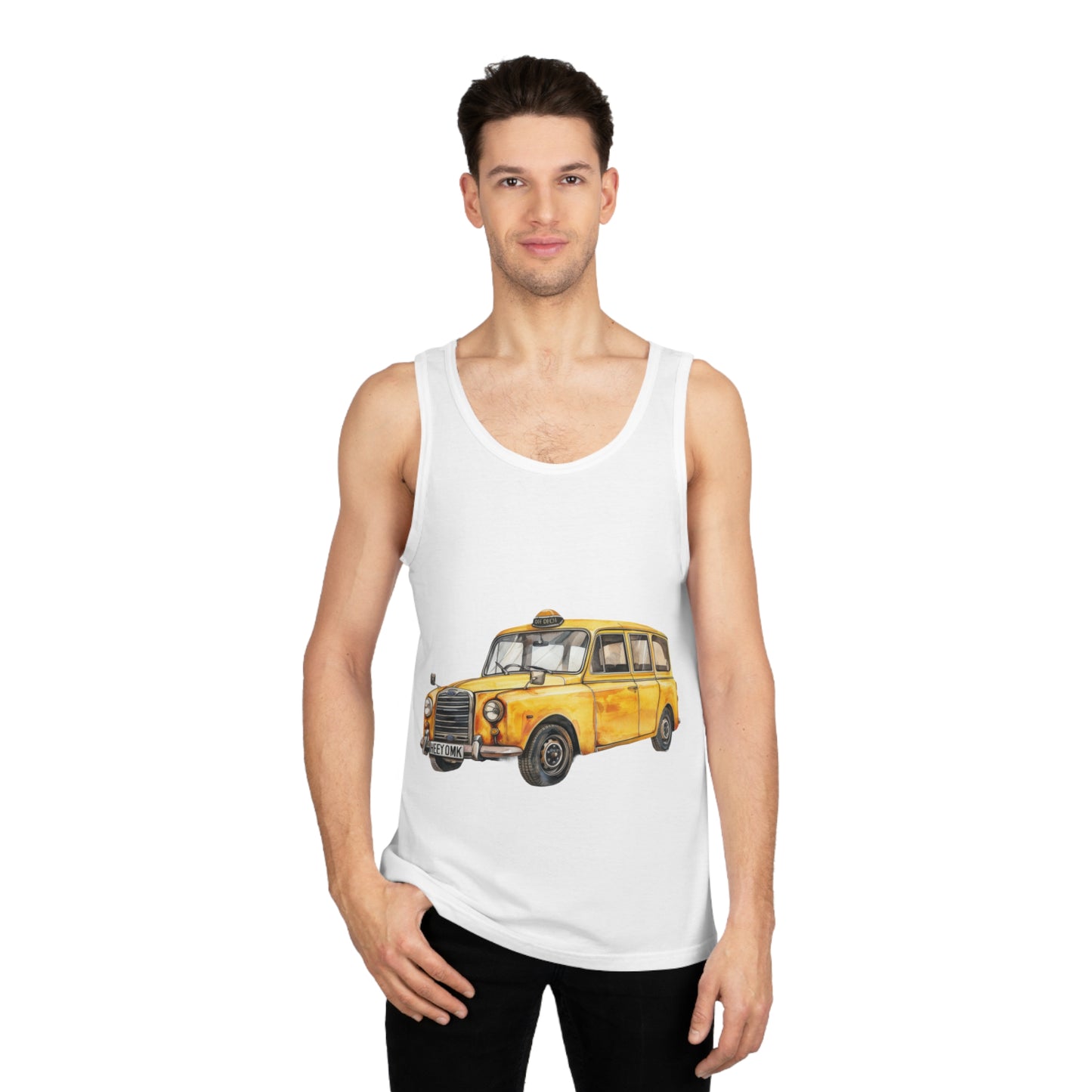 Unisex Softstyle™ Tank Top - Classy Vintage Car