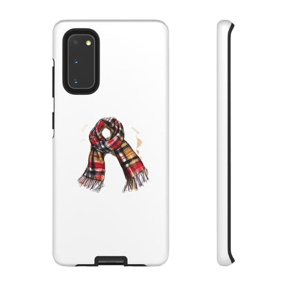 Stylish Phone Case with Cozy Scarf Design
