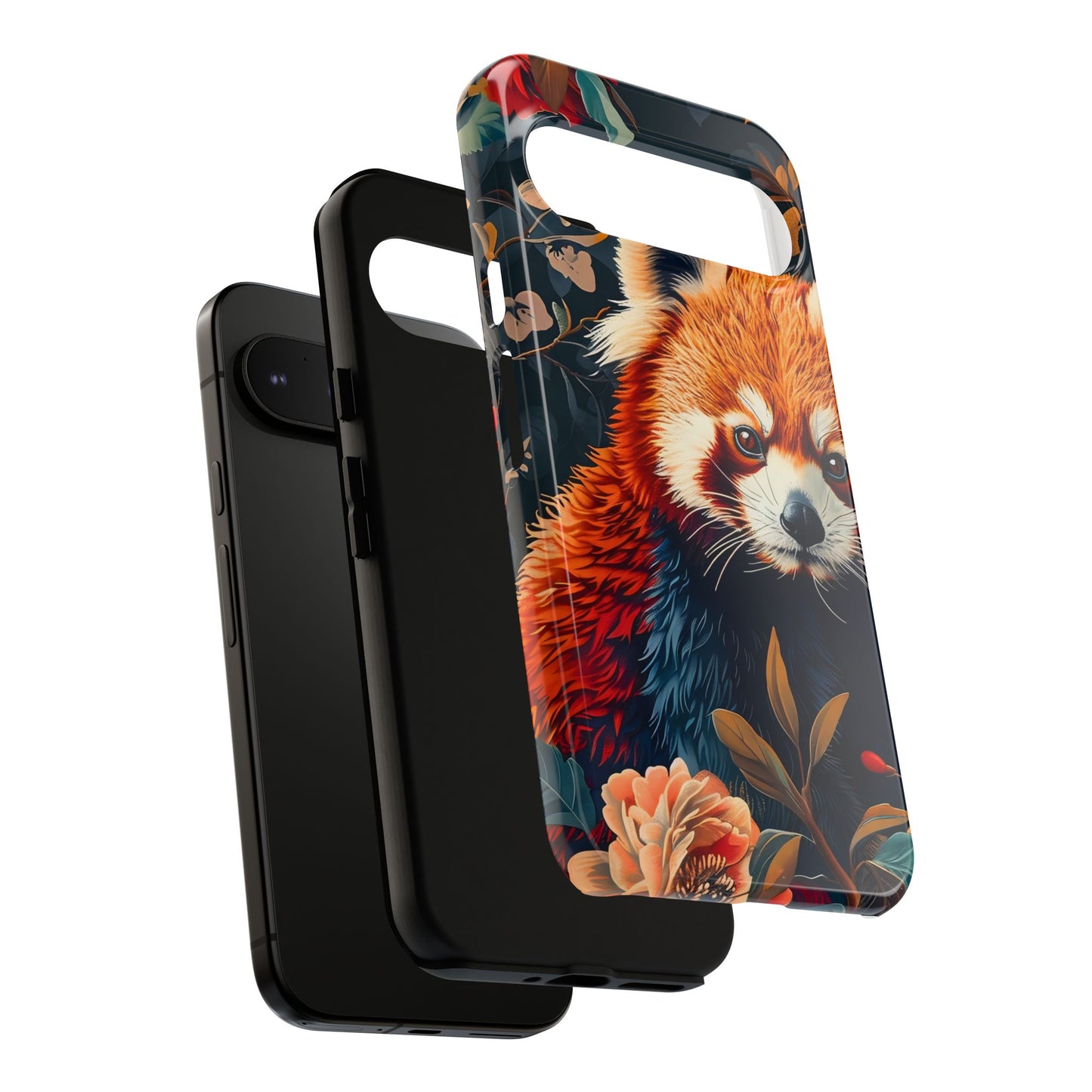 Cute Red Panda Phone Case, Wildlife Lover Gift, Tough Cases for iPhone, Nature-Themed Phone Cover, Animal Art Shell, Cute Tech Accessories