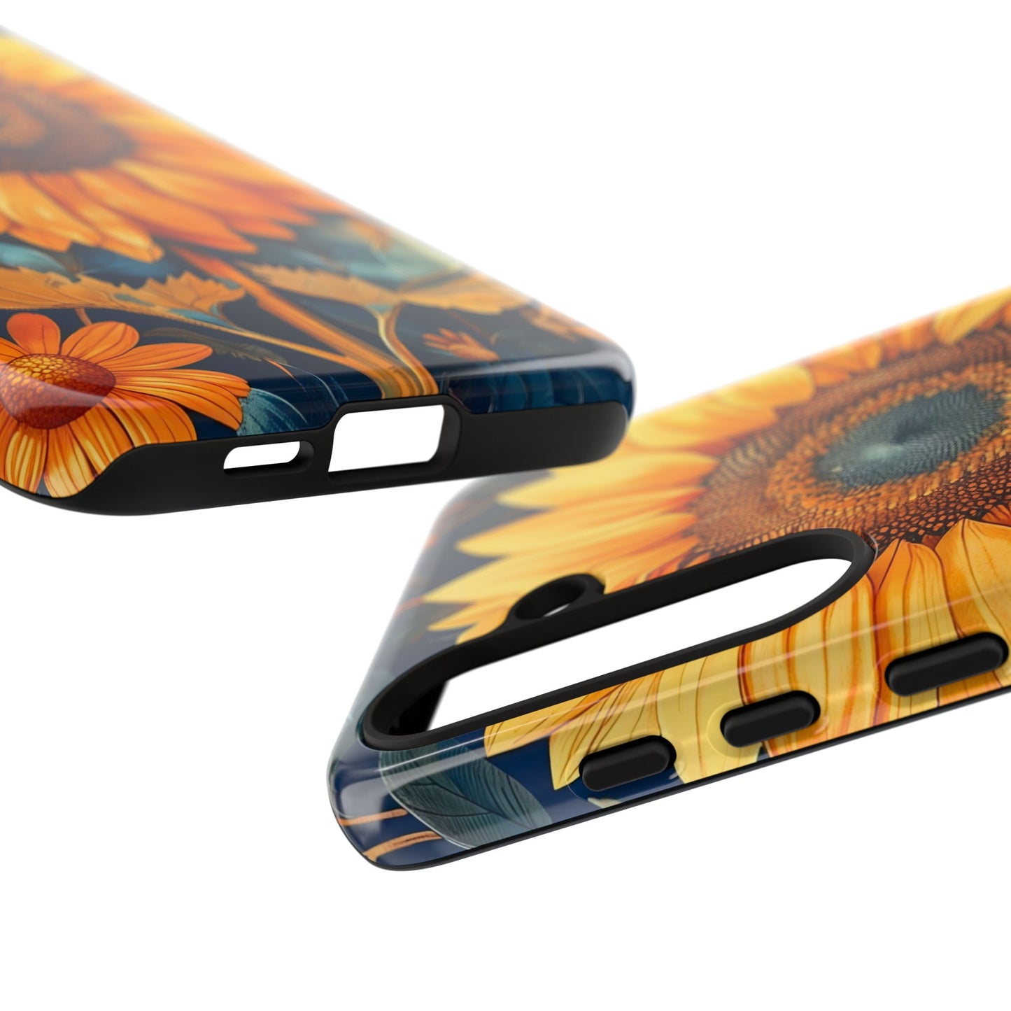 Sunflower Phone Case - Floral Design for Nature Lovers, Cute Spring Accessory, Gift for Her, Eco-Friendly Cover