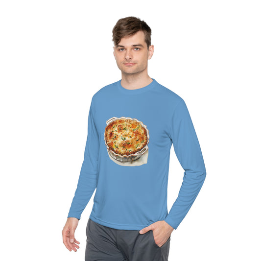 Unisex Lightweight Long Sleeve Tee - British Food - Traditional Dishes and Culinary Delights