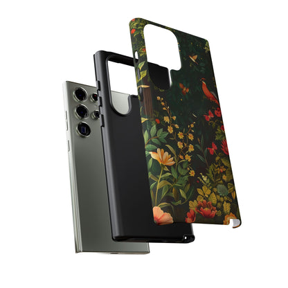 Floral Tough Phone Case, Nature-Inspired Design, Ideal for Garden Lovers, Gift for Birthdays, Christmas, Eco-Friendly Accessory