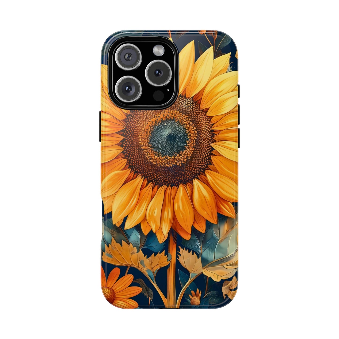 Sunflower Phone Case - Floral Design for Nature Lovers, Cute Spring Accessory, Gift for Her, Eco-Friendly Cover