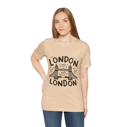 Unisex Jersey Short Sleeve Tee - Love London