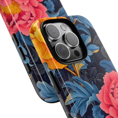 Floral Phone Case, Tough Cases, Stylish Mobile Cover, Gifts for Her, Phone Accessories, Unique Flower Design