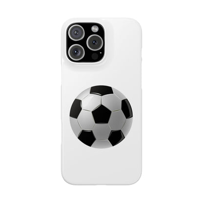 Soccer Ball Slim Phone Cases - Perfect for Sports Lovers, Gift for Athletes, Birthday Present, Stylish Accessories, Phone Protection