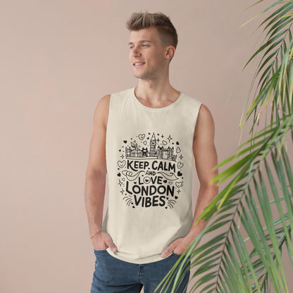 Unisex Barnard Tank - Keep calmand love London's Vibes