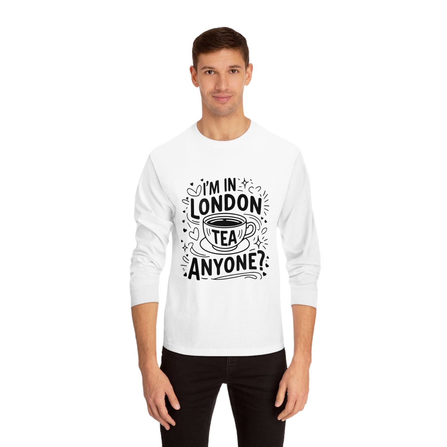Unisex Classic Long Sleeve T-Shirt - London's Tea for anyone?