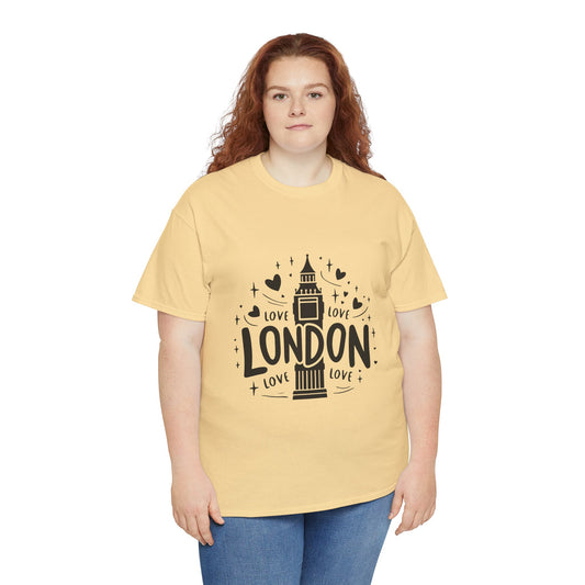 Unisex Heavy Cotton Tee - Relaxing London