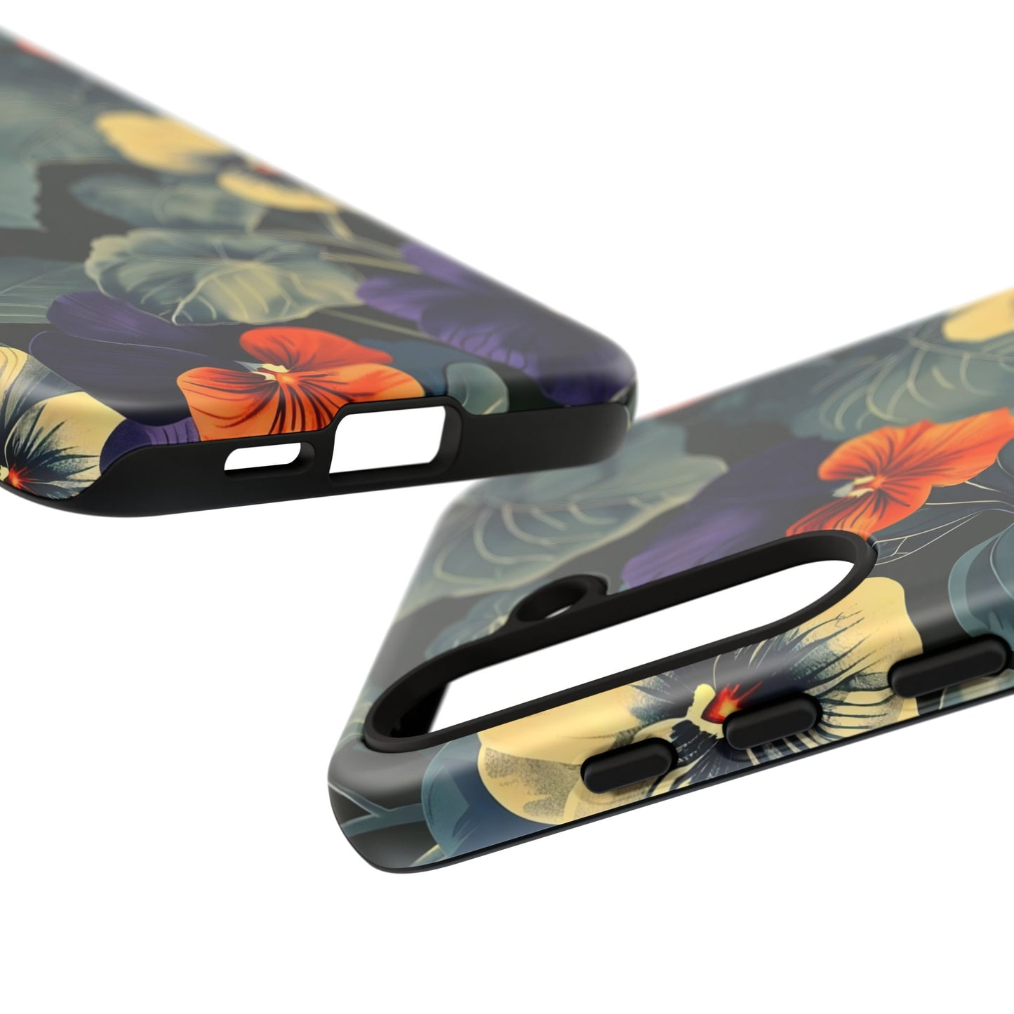Tough Cases Floral iPhone Case, Tough Phone Cover, Stylish Floral Design, Gift for Her, Summer Vibe, Durable Protective Case