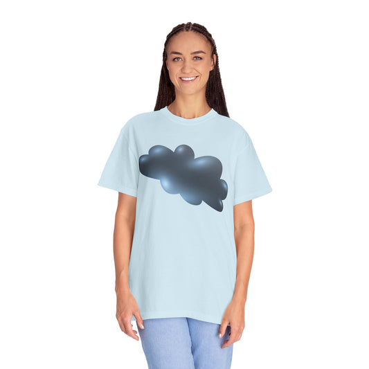 Unisex Garment-Dyed T-shirt - Serene Cloudscape - Dreamy Cloud Design