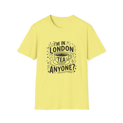 London's Nostalgic Tea Trendy Unisex Softstyle T-Shirt