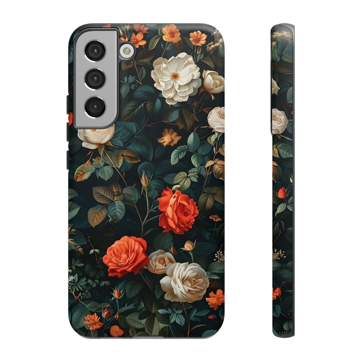 Floral Phone Case | Tough Cases with Elegant Design | Gift for Her, Mother's Day, Birthdays, Personalized, Trendy Tech Accessories