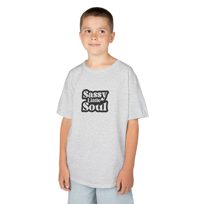 Kids Tee - Sassy Little Soul - Playful Cotton T-Shirt for Little Trendsetters