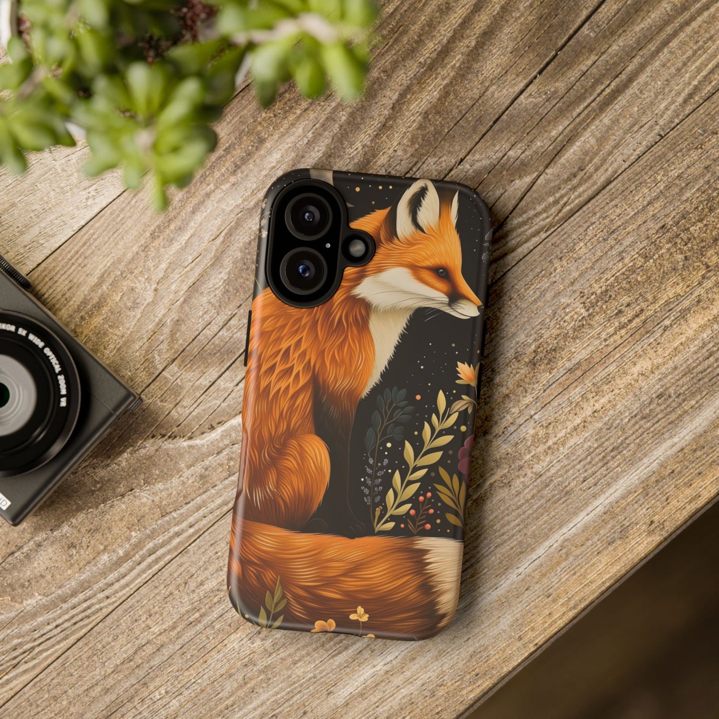 Vibrant Fox Phone Case - Tough, Stylish, and Unique, Perfect Gift for Nature Lovers, Wildlife Enthusiasts, Birthdays, Holidays