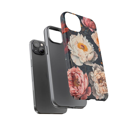 Floral Phone Case, Tough Phone Cover, Flower Design, Unique Gift for Her, Trendy Accessory, Spring Decor