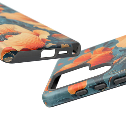 Floral Phone Case, Tough Cases for Protection and Style, Spring Aesthetic, Gift for Her, Phone Accessory for Nature Lovers